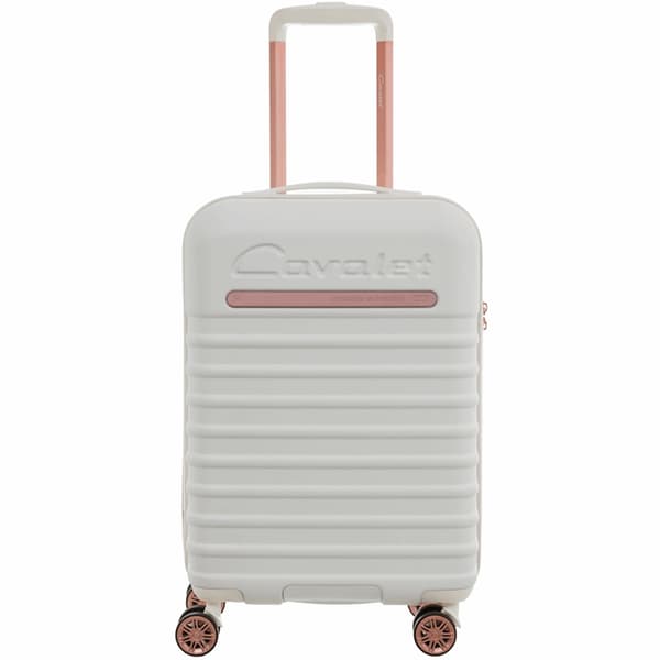 CAVALET Rullekuffert Pasadena - Hvid/Pink Vit