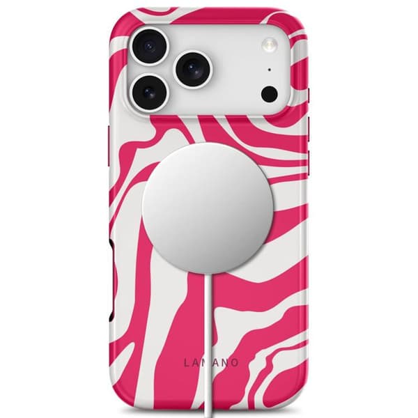 Tech-Protect Mobilskal För iPhone 18 Pro Max Magsafe Lamano - Flamingo Bloom