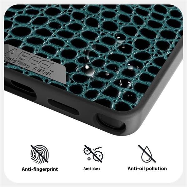 ABEEL Mobilskal till Samsung Galaxy S25 Ultra MagSafe Krokodilgrön