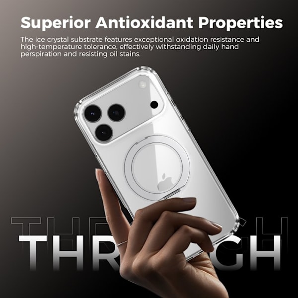 ABEEL Q-LUCK Mobilskal till iPhone 17 Pro Max Shockproof Blå