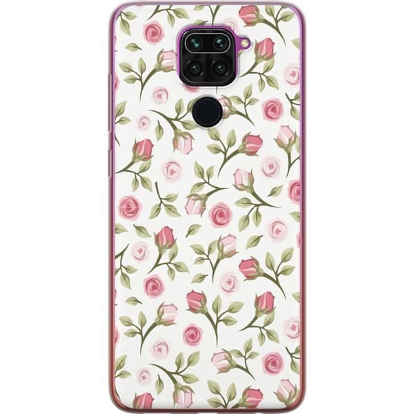 Mobilcover til Xiaomi Redmi Note 9 med Blomstret