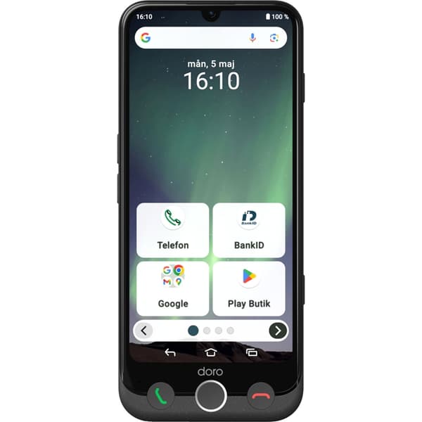 Doro Smartphone A31 4G Aurora 128GB  - Grå Grå