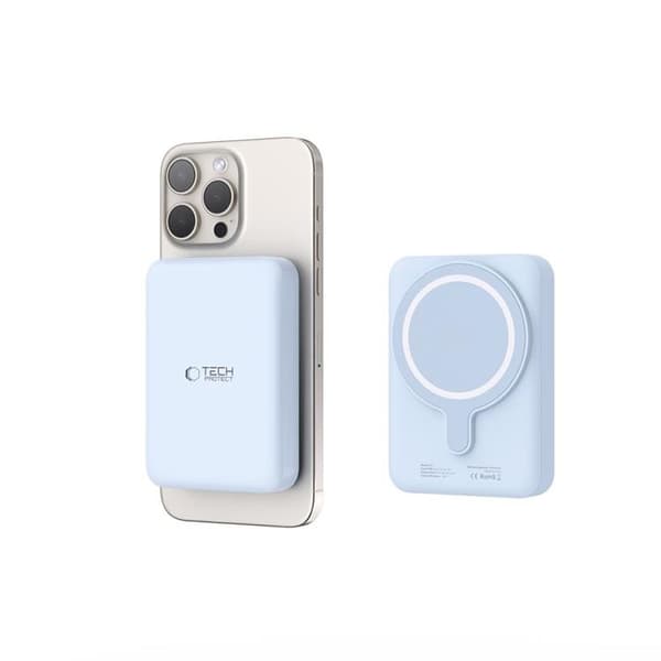 Tech-Protect Magsafe Powerbank 10000mAh PB11 LifeMag - Blå Blå