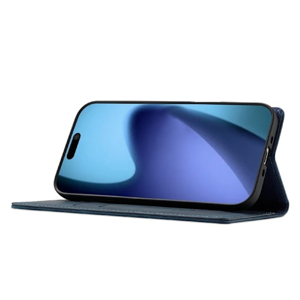 LC.IMEEKE iPhone Air Plånboksfodral Konstläder- Blå