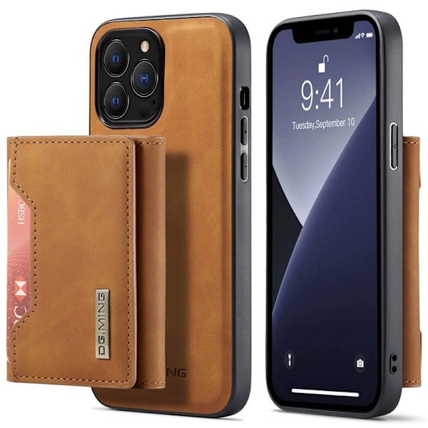 DG.MING M2 Series Mobilskal till iPhone 14 Pro Max Magnetisk Brun