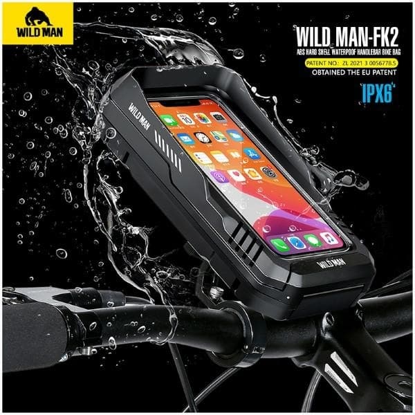 WILDMAN E8 Cykelramväska - Svart
