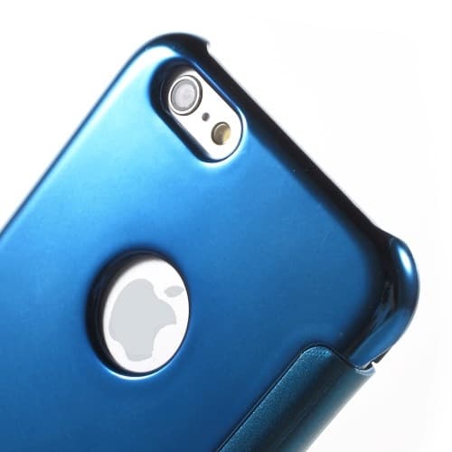 Mirror Surface -kotelo iPhone 6/6S Plus - Vaaleansininen Blue