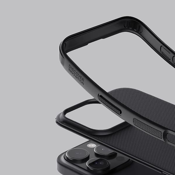 Nillkin Mobilskal till iPhone 16 Pro Super Frosted Shield Pro - Svart Black
