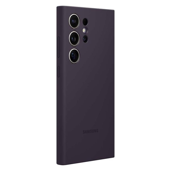 Samsung Galaxy S24 Ultra Mobilskal Silikon - Mörklila