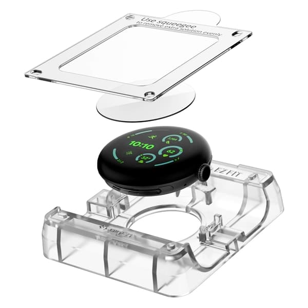 [2-PACK] Spigen Google Pixel Watch 3/4/5 (45mm) Skärmskydd EZ Fit