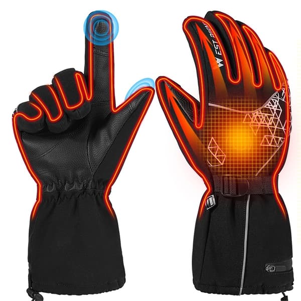 WEST BIKING Touchvantar Handskar Cykel YP0211224 Svart
