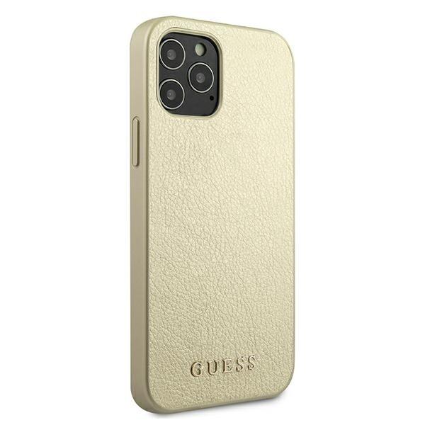 Guess iPhone 12 Pro Max Skal Iridescent - Guld Gul