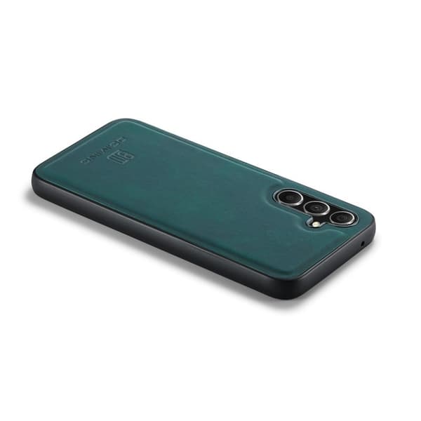 DG.MING Mobilskal till Samsung Galaxy A56 5G PU Läder Grön