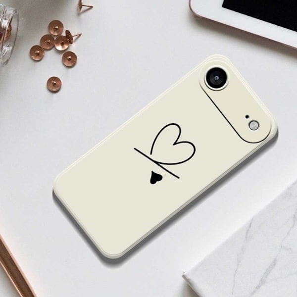 Mobilskal till iPhone Air Love Pattern Printing Straight - Grön Grön