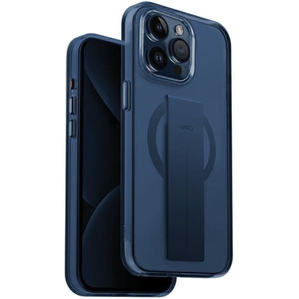 UNIQ iPhone 15 Pro Mobilcover MagSafe Heldro - Blå