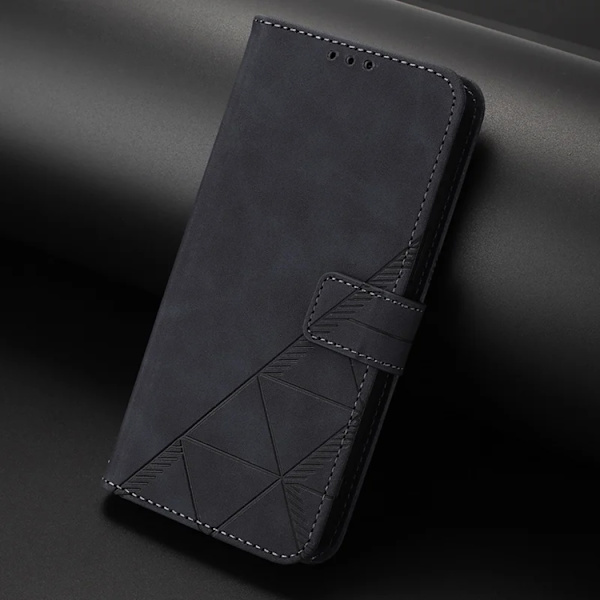 iPhone 17 Pro Max Plånboksfodral Med REM - Svart Svart