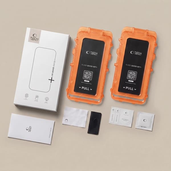 [2-Pack] Tech-Protect Härdat Glas Skärmskydd för iPhone 18 Pro Max - Svart