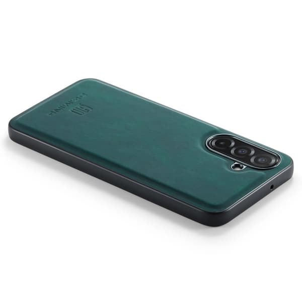 DG.MING Mobilskal till Samsung Galaxy A26 5G PU Läder Grön