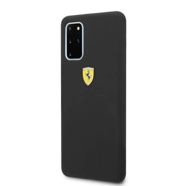Ferrari Cover S20 Plus Silikone - Sort Black