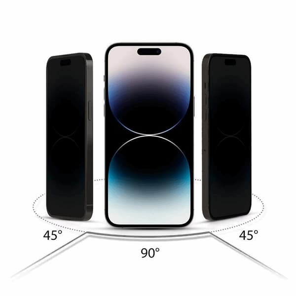 Tech-Protect [2-Pack] Galaxy A36/A56 5G Härdat Glas Skärmskydd Spy Plus Privacy Svart
