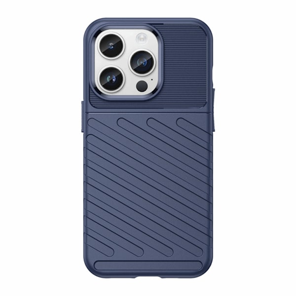 iPhone 15 Pro Max -puhelinkotelo Thunder Armored - Sininen Blå