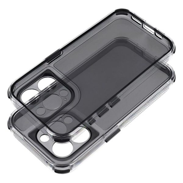 Mobilskal till iPhone 16 Pro Max Matrix Clear - Svart Svart