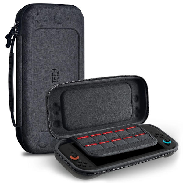 Tech-Protect Nintendo Switch 2 Fodral - Mörkgrå Grå