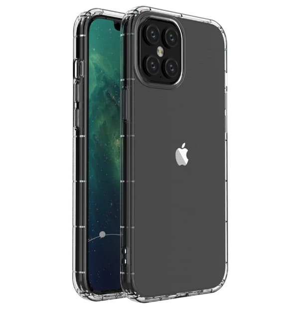 Tunt Mjukt Drop-Proof Skal iPhone 13 Pro Max - Clear Transparent
