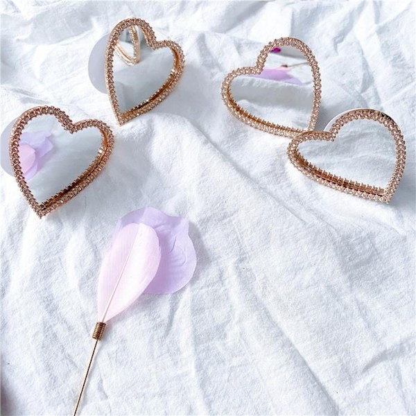 Heart Mirror Popup Hållare