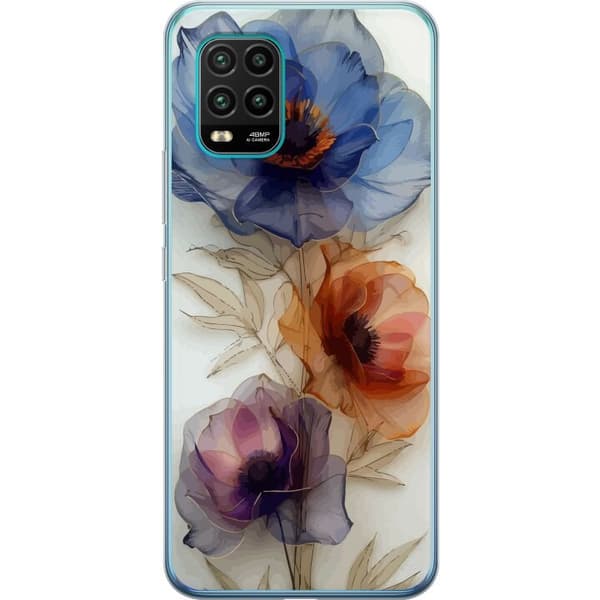 Mobilskal till Xiaomi Mi 10 Lite 5G med Silkesblommor