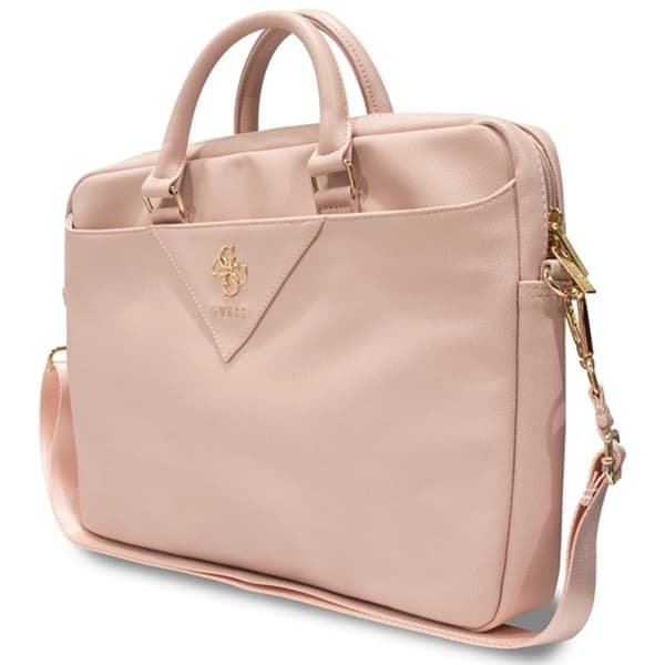 Guess Computertaske 16" Trekant 4G - Lyserød Rosa