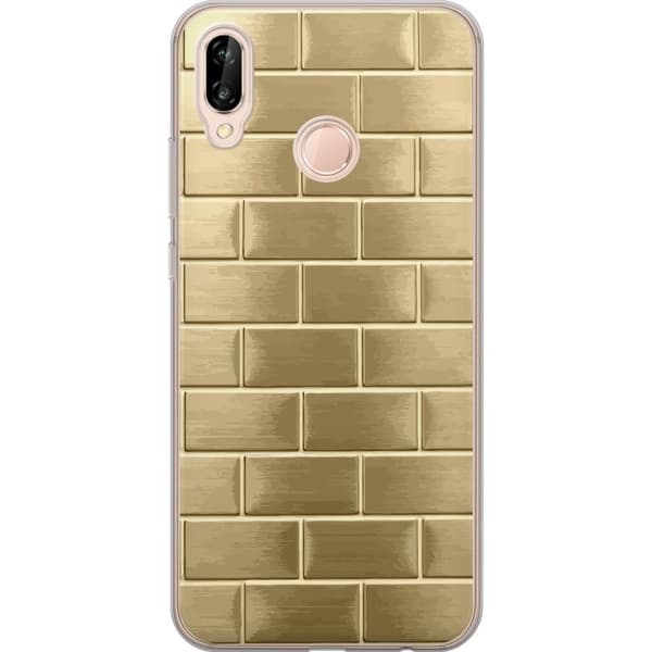 Mobilskal till Huawei P20 lite med Gyllene Murstenar