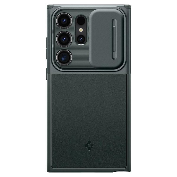 Spigen Galaxy S24 Ultra Mobilskal Optik Armor - Abyys Grön