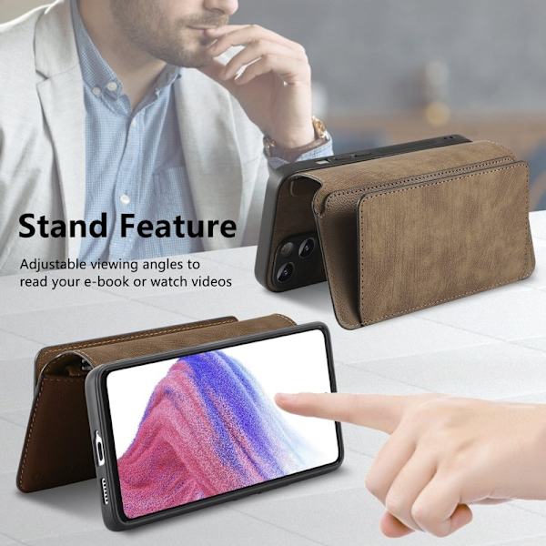 CASENEO Google Pixel 9a Plånboksfodral MW-02 Konstläder - Brun