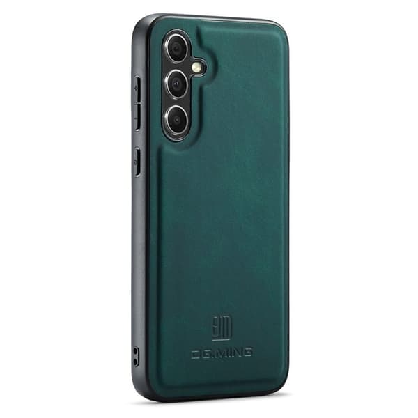 DG.MING Mobilskal till Samsung Galaxy A56 5G PU Läder Grön