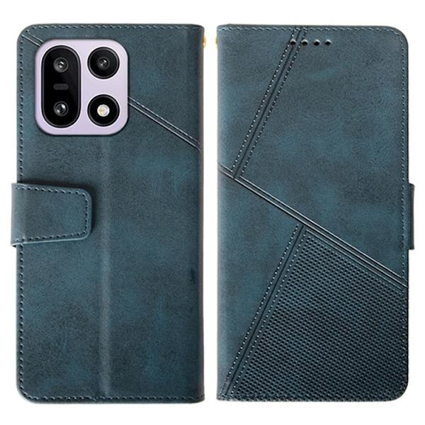 IDEWEI OnePlus 15 5G Plånboksfodral Calf Texture Konstläder - Blå Blå