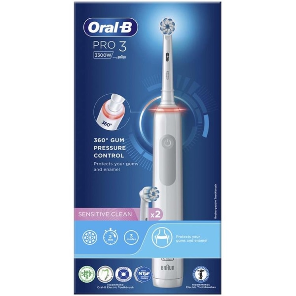 ORAL B El-tandbørste Pro 3 3300W
