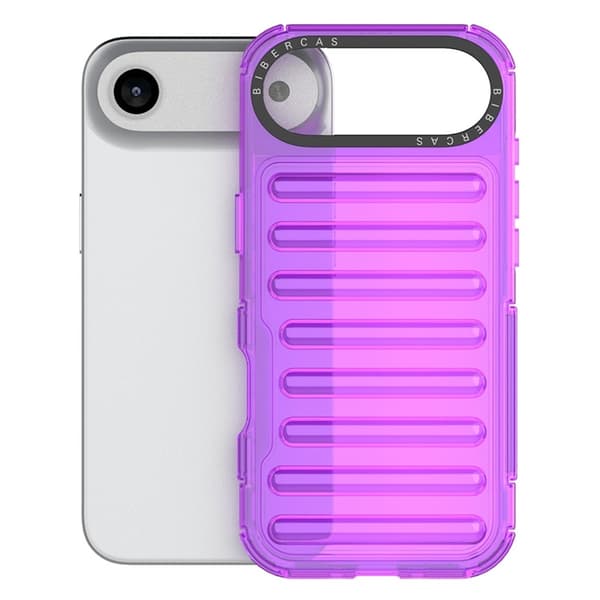 Mobilskal till iPhone Air Stripe Design Detachable - Lila Lila