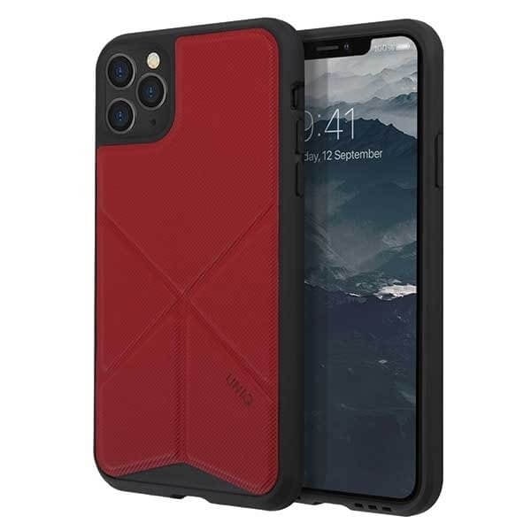 UNIQ Transforma skal iPhone 11 Pro Max Röd Röd