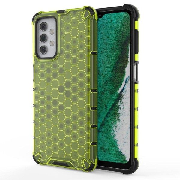 Honeycomb Armor Skal till Samsung Galaxy A32 5G - Grön