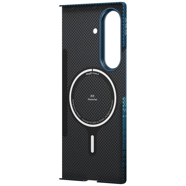 PITAKA Mobilskal till Galaxy Z Fold 7 MagSafe Ultra-Slim - Moonrise Blå