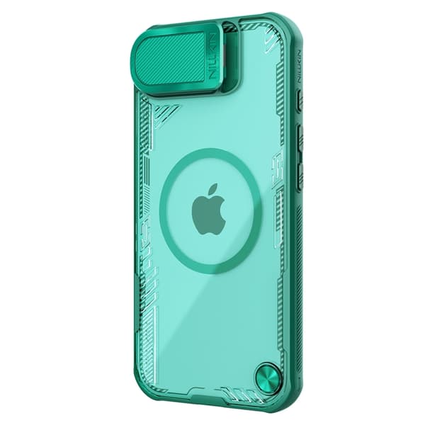 Nillkin Mobilskal till iPhone 16e MagSafe Iceblade Prop - Grön