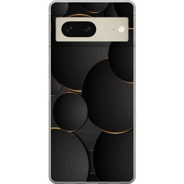Telefontaske til Google Pixel 7 med luksus cirkler