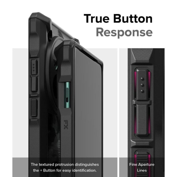 Ringke OnePlus 12 5G Mobilcover Fusion X - Sort