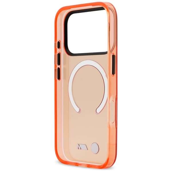 BMW Mobilskal iPhone 17 Pro Magsafe M IML Metal Logos - Orange Orange