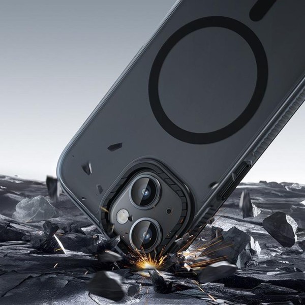 Hoco iPhone 15 Plus matkapuhelimen suojakuori Magsafe Lord - musta
