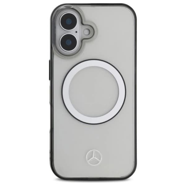 Mercedes Mobilskal till iPhone 16 Magsafe Printed Logo - Clear
