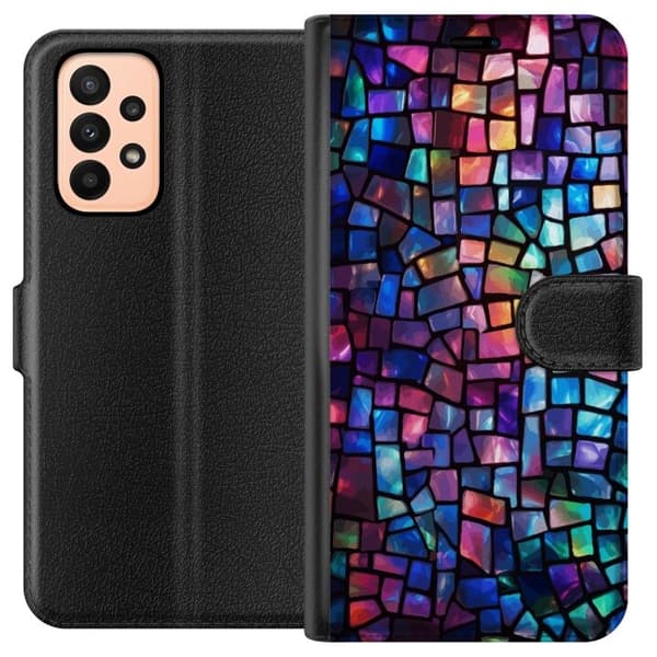 Plånboksfodral till Samsung Galaxy A23 med Disco