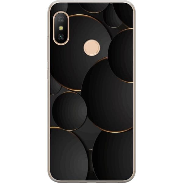 Mobilskal till Xiaomi Redmi 6 Pro med Lyxig Cirklar