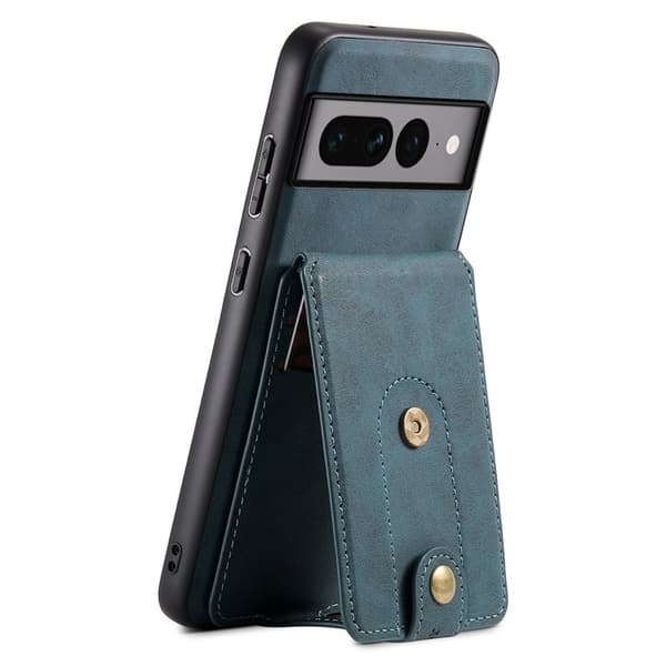 DENIOR D14 Google Pixel 7 Pro 5G Fodral PU+PC+TPU Blå
